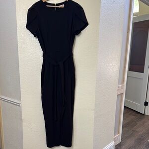 Elegant Calving Klein  Black Dress